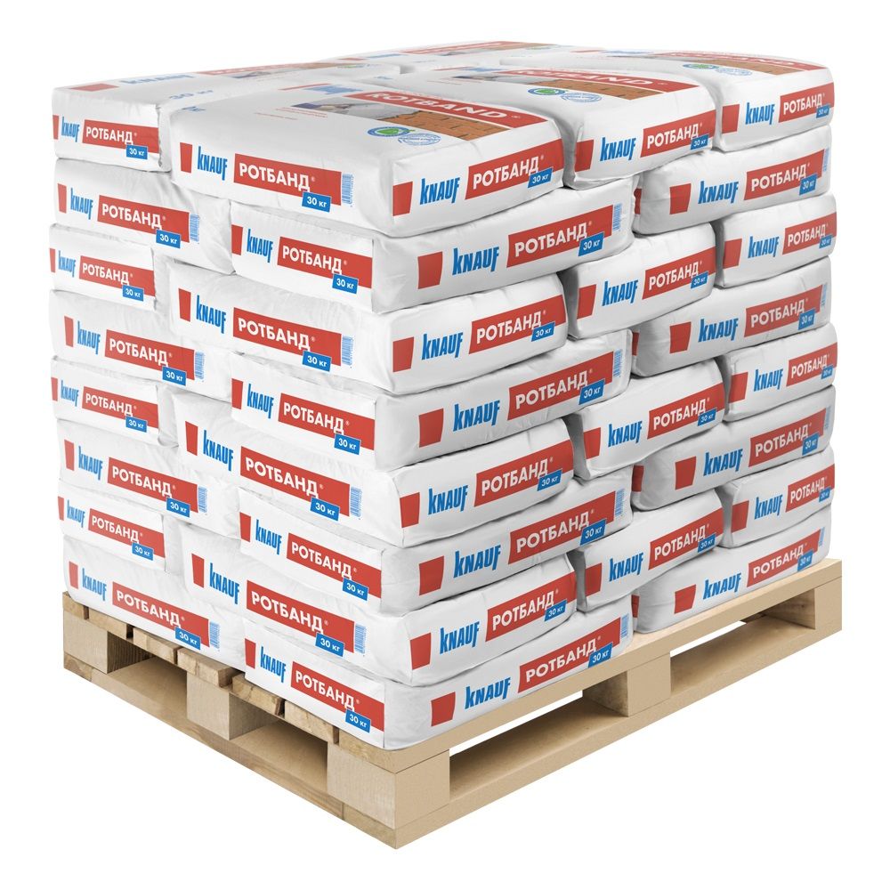 Штукатурка гипсовая Knauf Ротбанд 30 кг