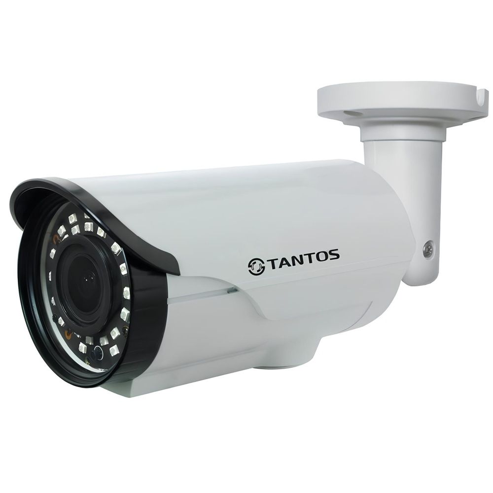 Видеокамера Tantos TSc-PL720pHDv (2.8-12) 2.8-12 мм белый 1 Мп (1280х720) день/ночь