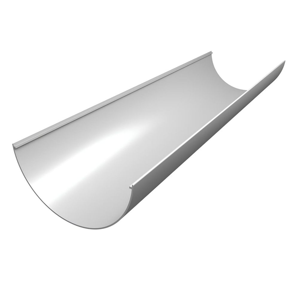 Желоб ПВХ GL 120 мм 3000 мм RAL 9003 белый