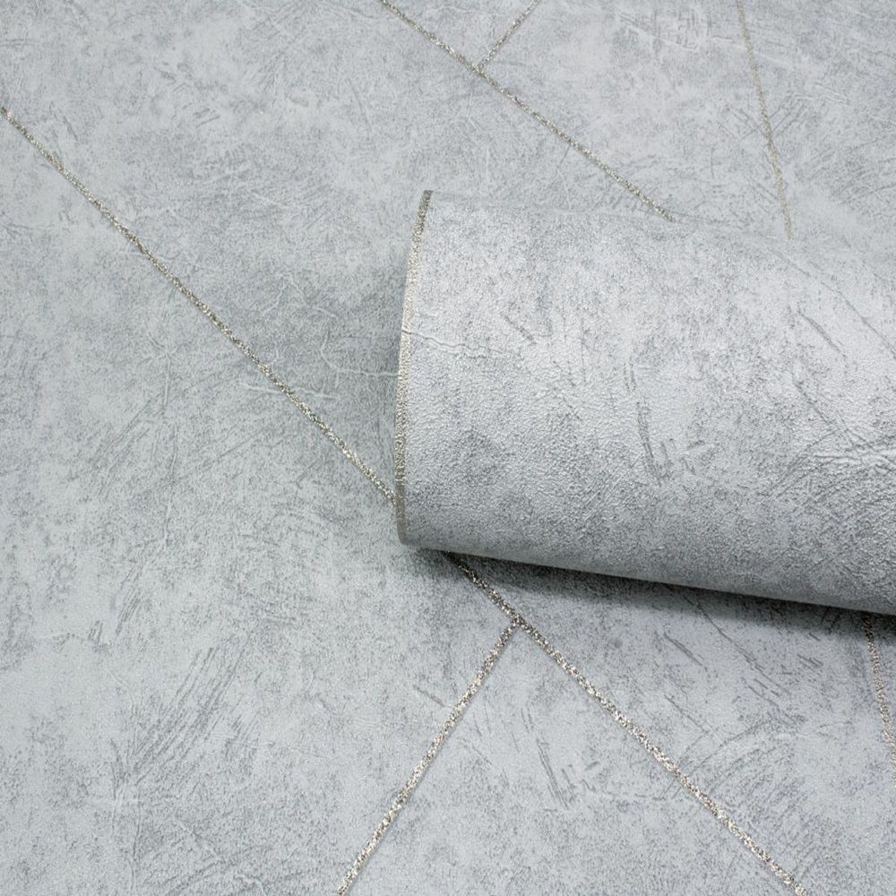 Обои Profi Deco Maison 60845-05 серые геометрия 1,06х10 м