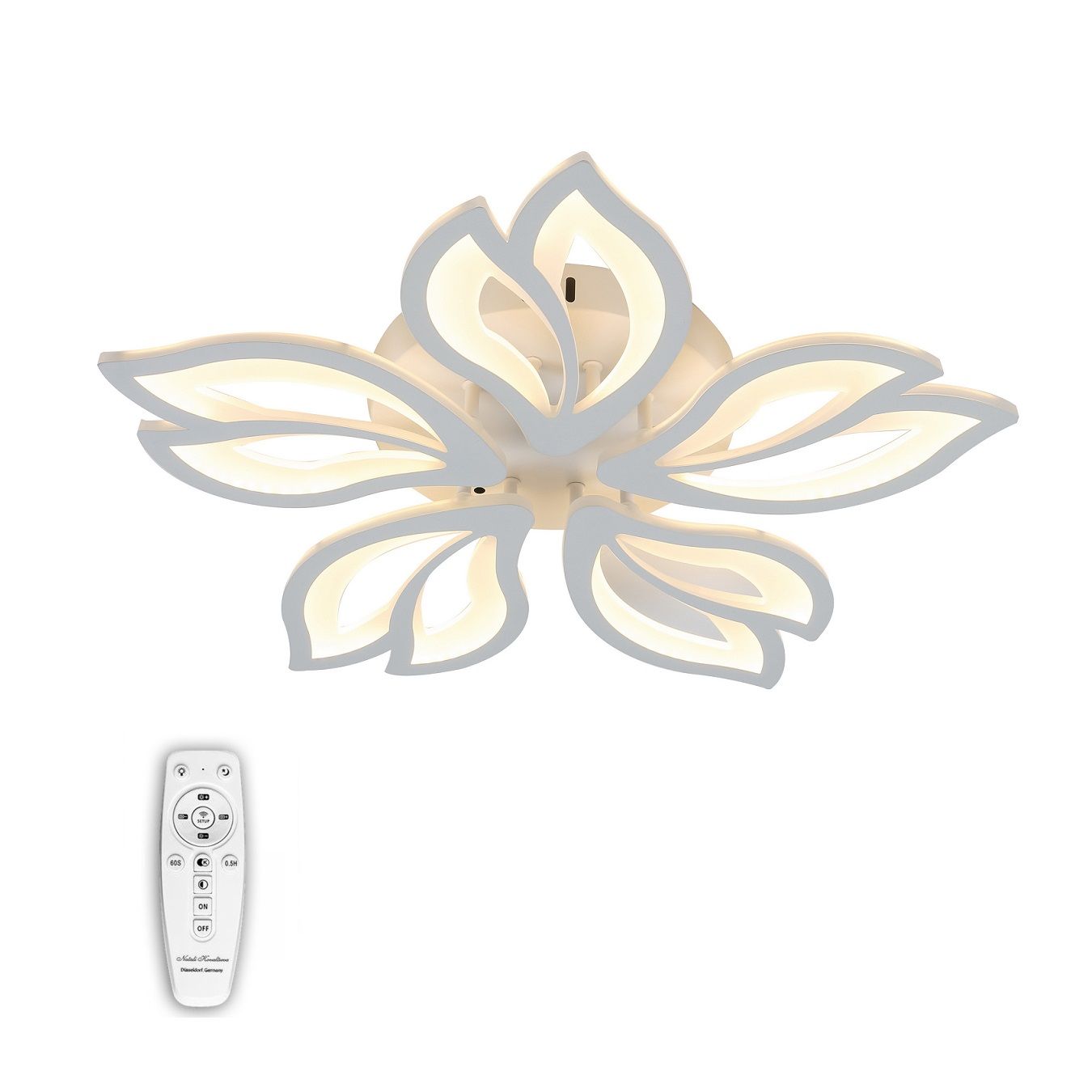 Светильник LED Decor Lite 5011 110Вт 3000-6000К 65х65 см с пультом ДУ белый