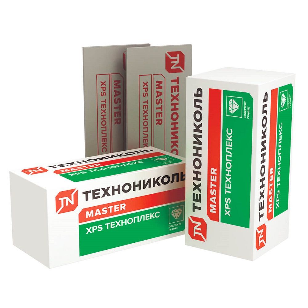 Пенополистирол экструдированный TN Техноплекс 100х580х1180 мм (4 шт, 2,74м2, 0,3м3)