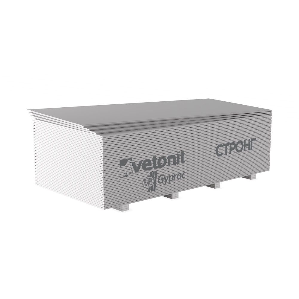 ГКЛ 15 мм Vetonit Стронг 1200х2500 мм