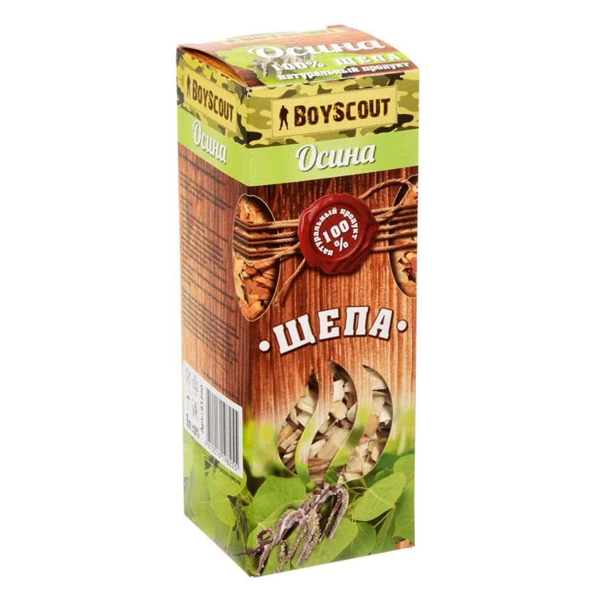 Щепа для копчения Осина 1 л Boyscout