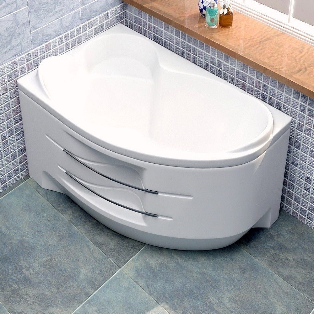 Ванна акриловая BellSan Индиго правая 160х100,5х71,5 см
