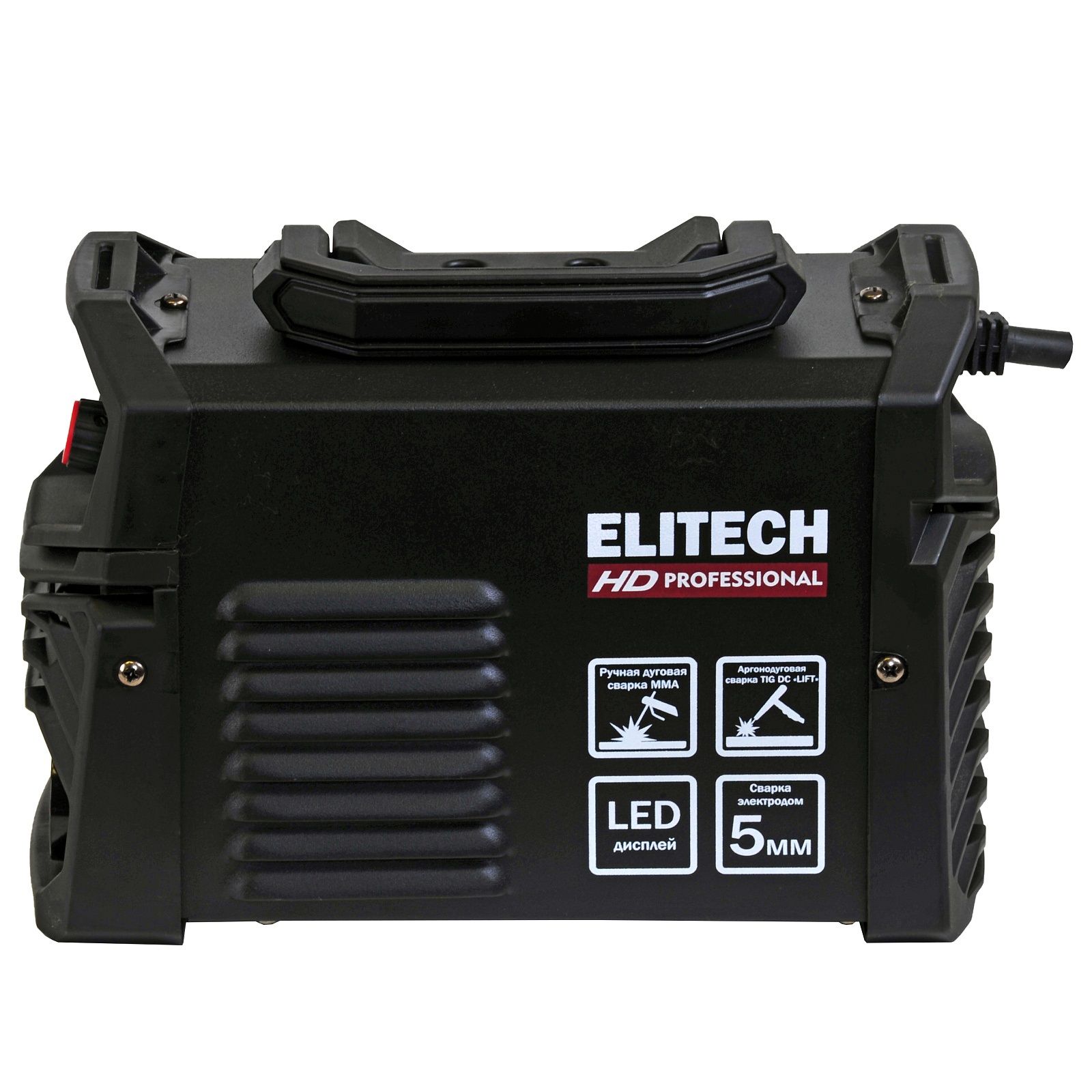 Сварочный аппарат инверторный Elitech HD WM 180 Pulse 5,85кВт
