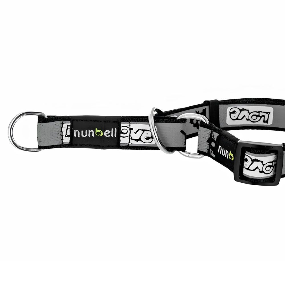Ошейник для собак Nunbell PD-M 58/40х2 см полуудавка микс