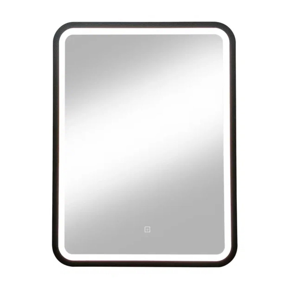 Зеркало с подсветкой Enjoy Black Led 600х800 мм