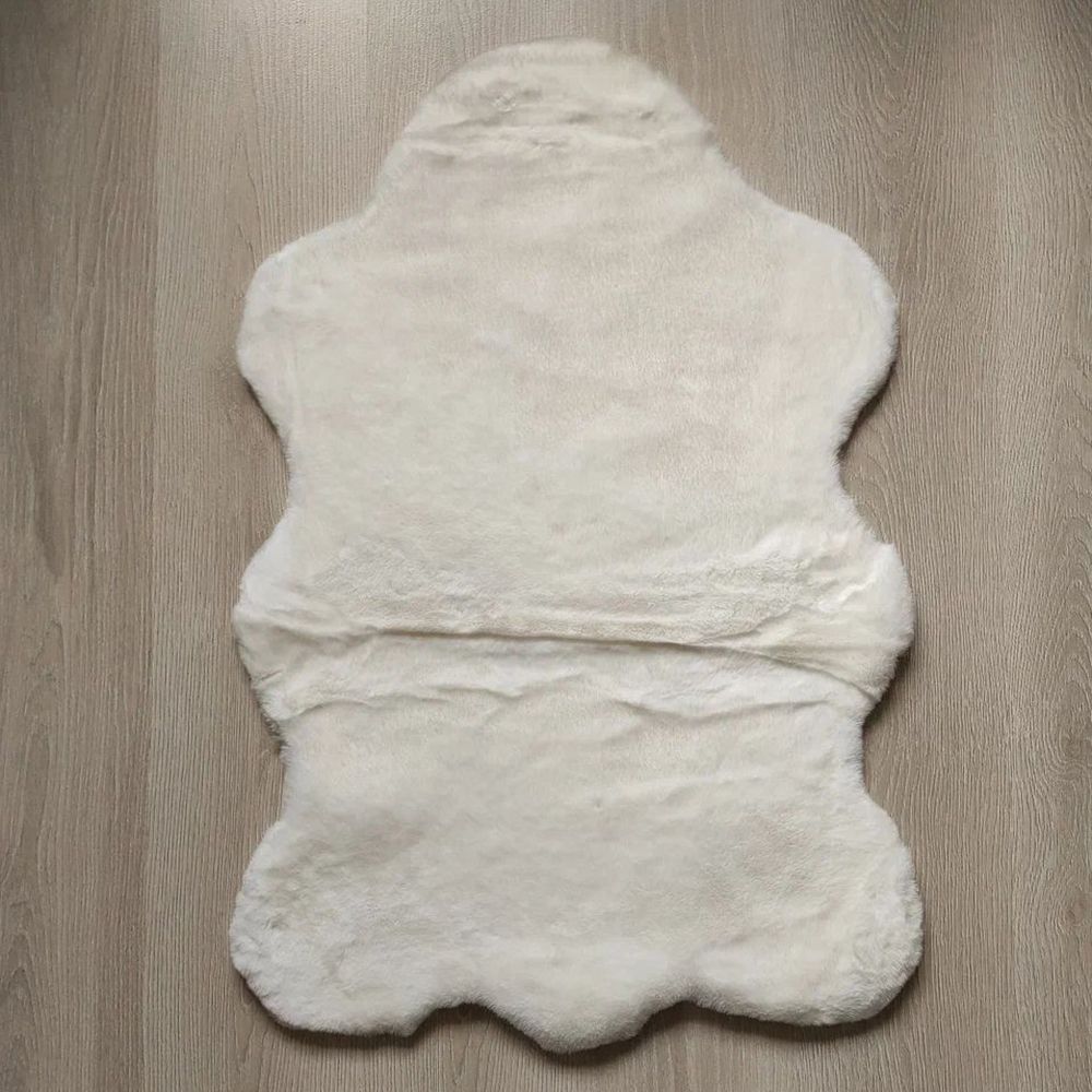 Ковер Rabbit fur 0,8х1,2 м белый