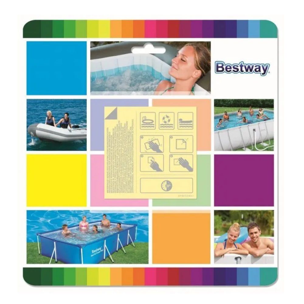 Ремонтный комплект для надувных изделий 10 шт 42,3 см2 Bestway 62091