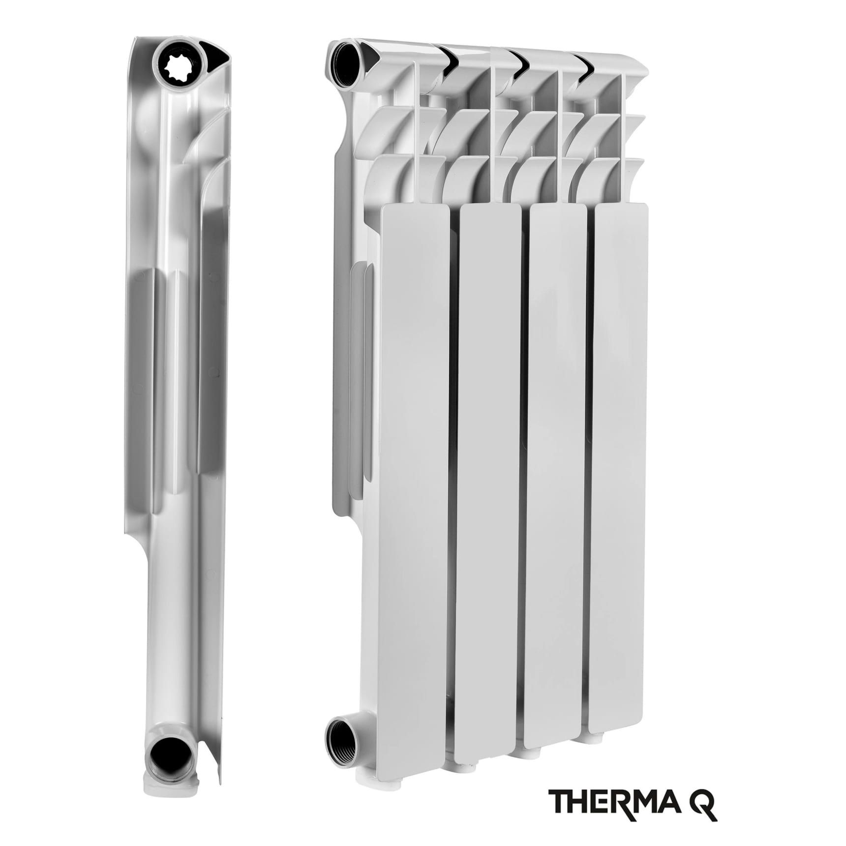 Радиатор алюминиевый Therma Q1 500-80 4 секции
