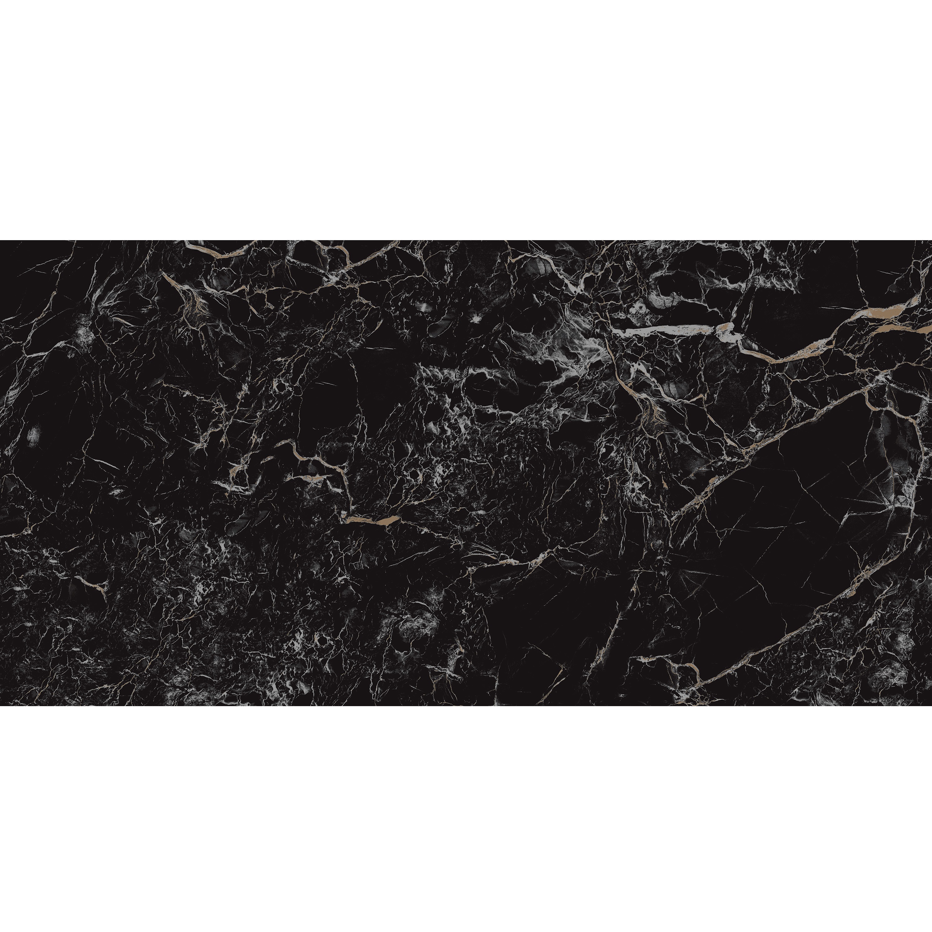Керамогранит Eternal Black Lava high Glossy 600x1200 мм 9 мм черный 1,44 м2