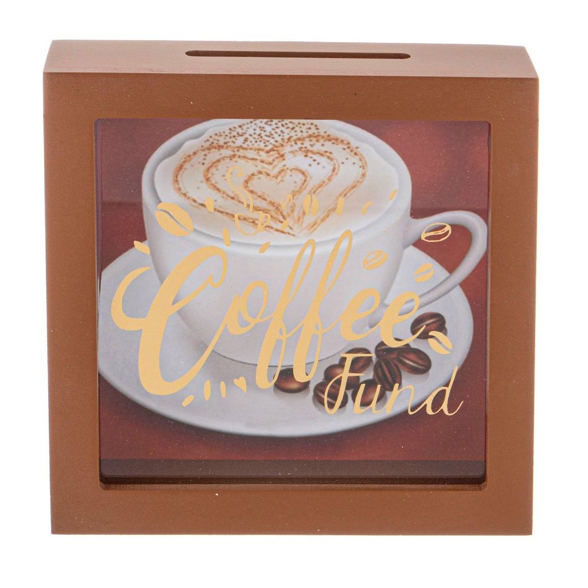 Копилка Coffee & Tea time 15х5х15см 124-202