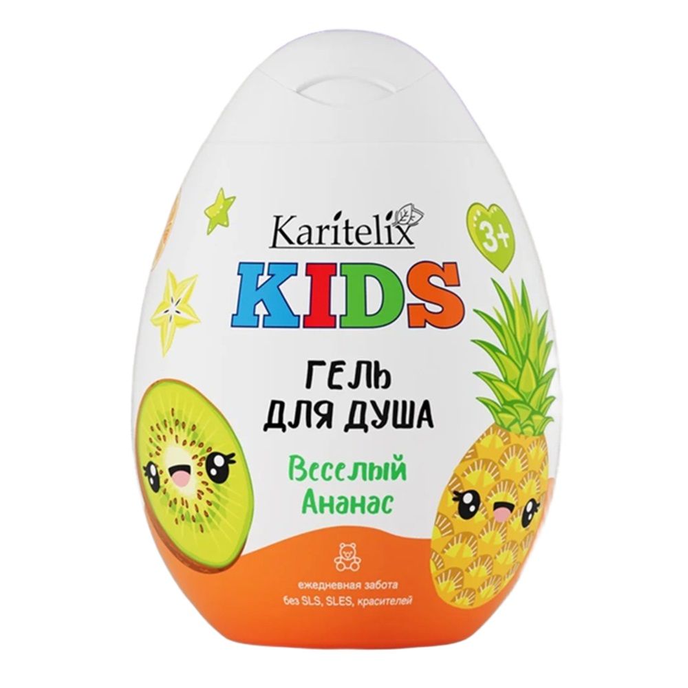 Гель для душа Karitelix Kids Веселый ананас 370 мл