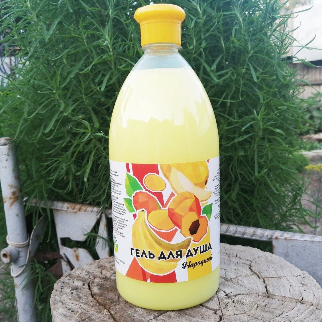 Гель для душа Флора Народный Тропический Рай 1 л