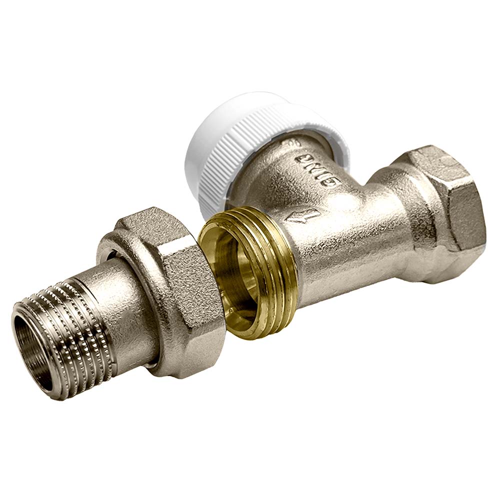 Клапан термостатический со сгоном прямой 1/2'' Valtec VT.032.N.04 DVT320004