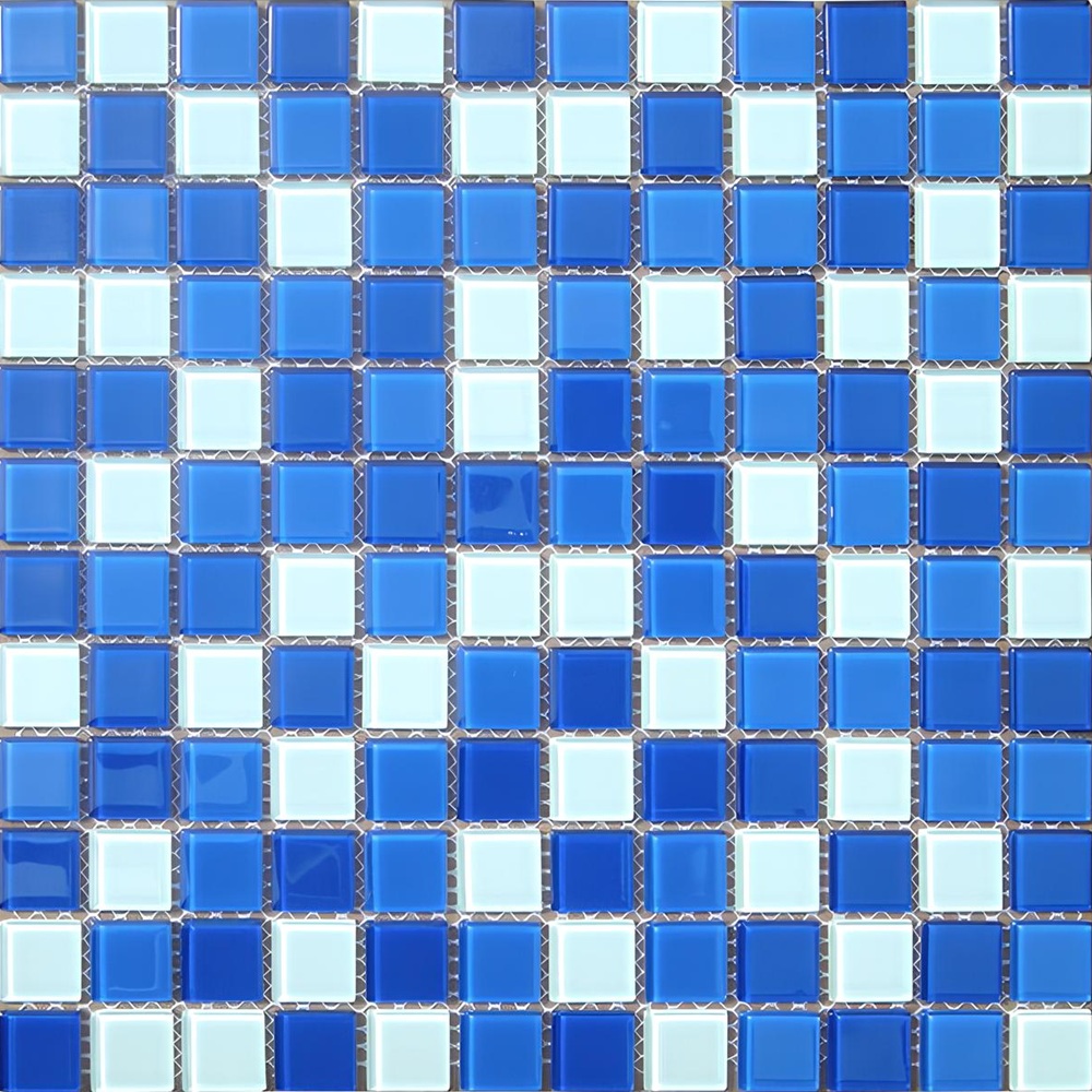 МОЗАИКА Elada CB021  (327*327) бело-синий