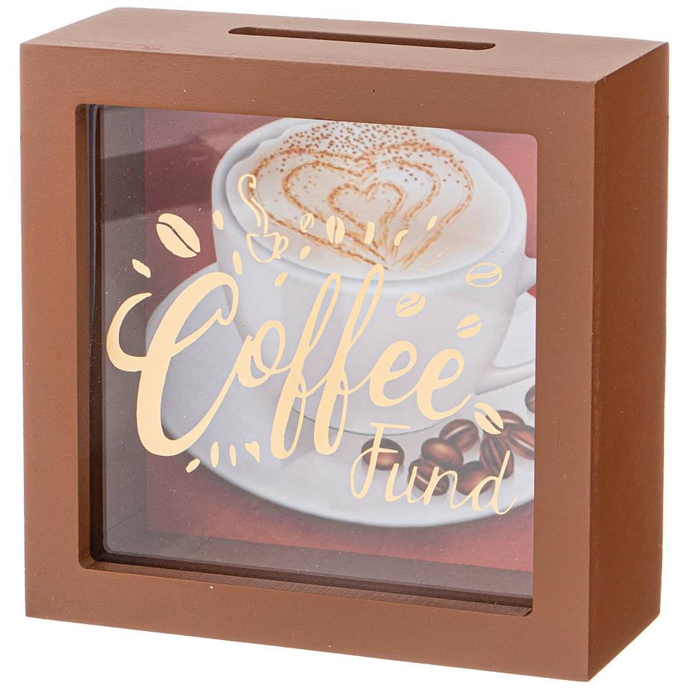 Копилка Coffee & Tea time 15х5х15см 124-202
