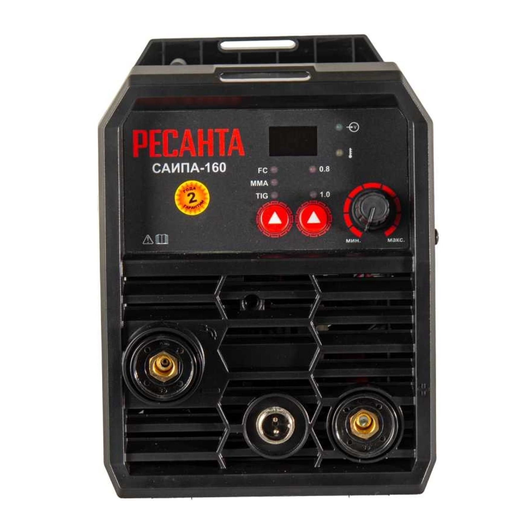 Сварочный полуавтомат инверторный Ресанта САИПА-160 6,2 кВт MIG/MAG