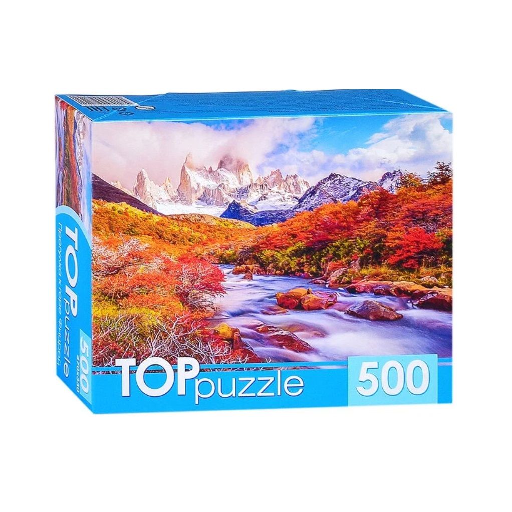Пазлы Toppuzzle Прогулка к горе Фицрой 500 элементов арт. ШТТП500-2710