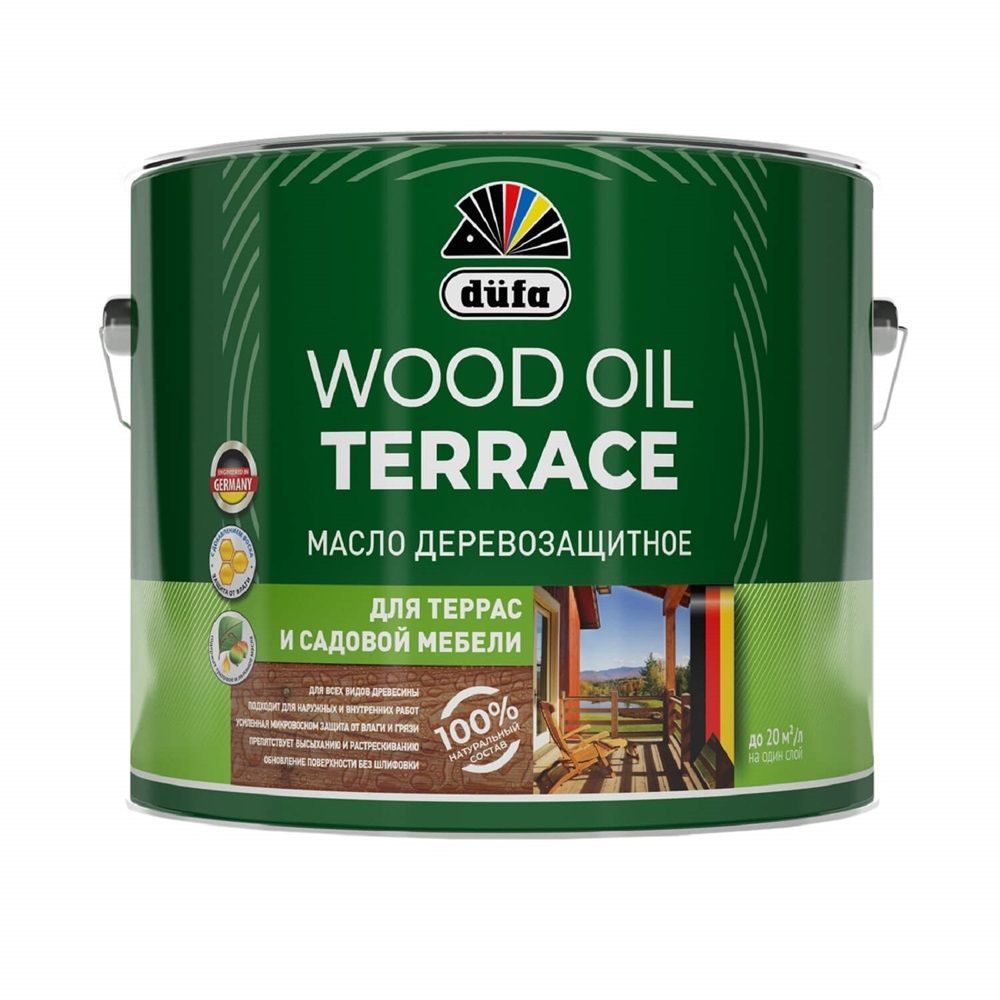 Масло Wood OIL Terraсe бесцветный  1,9л