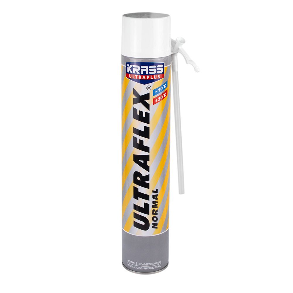 Пена монтажная бытовая всесезонная Krass Ultraflex Normal 450 мл