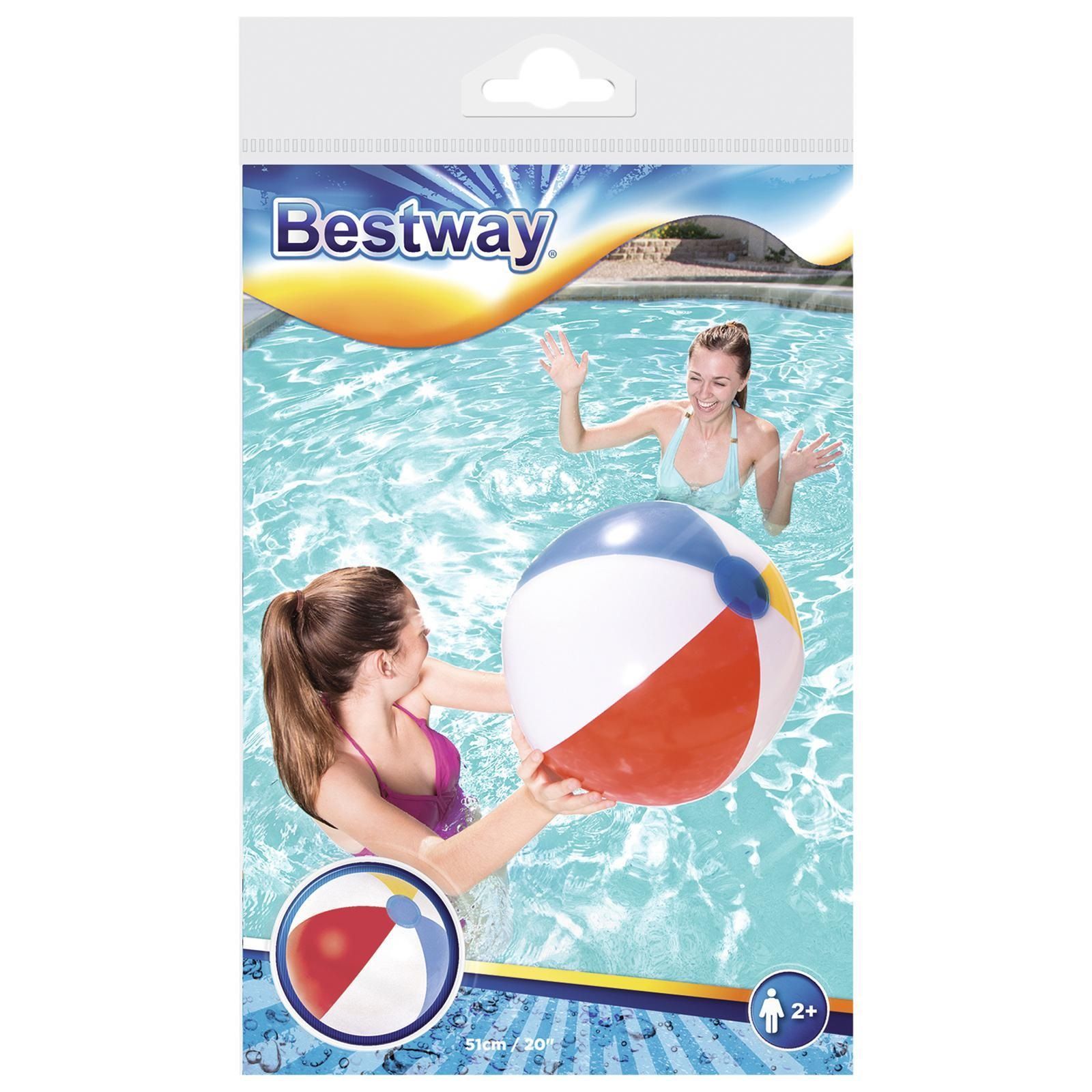 Мяч надувной пляжный 51 см Bestway 31021