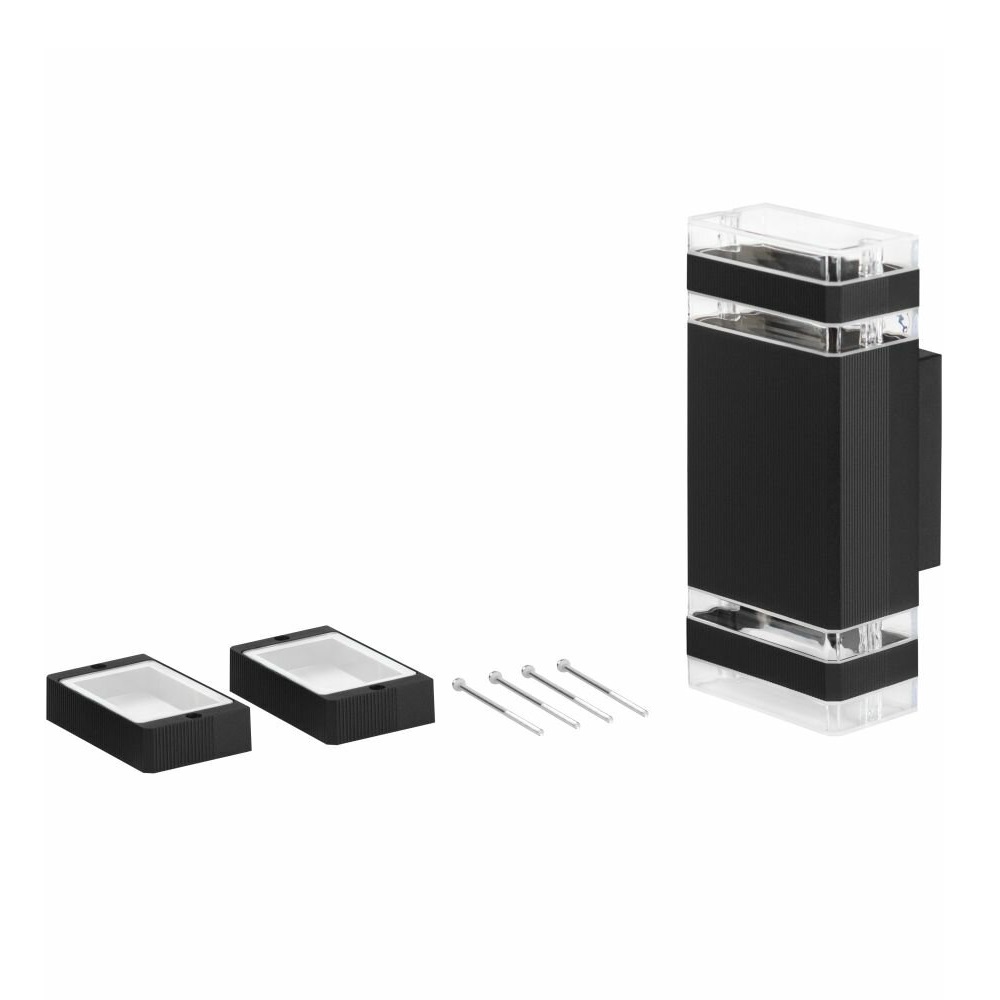 Светильник уличный настенный Эра Астрея GBW-101-BL-0310 30Вт 2хЕ27 IP54 черный