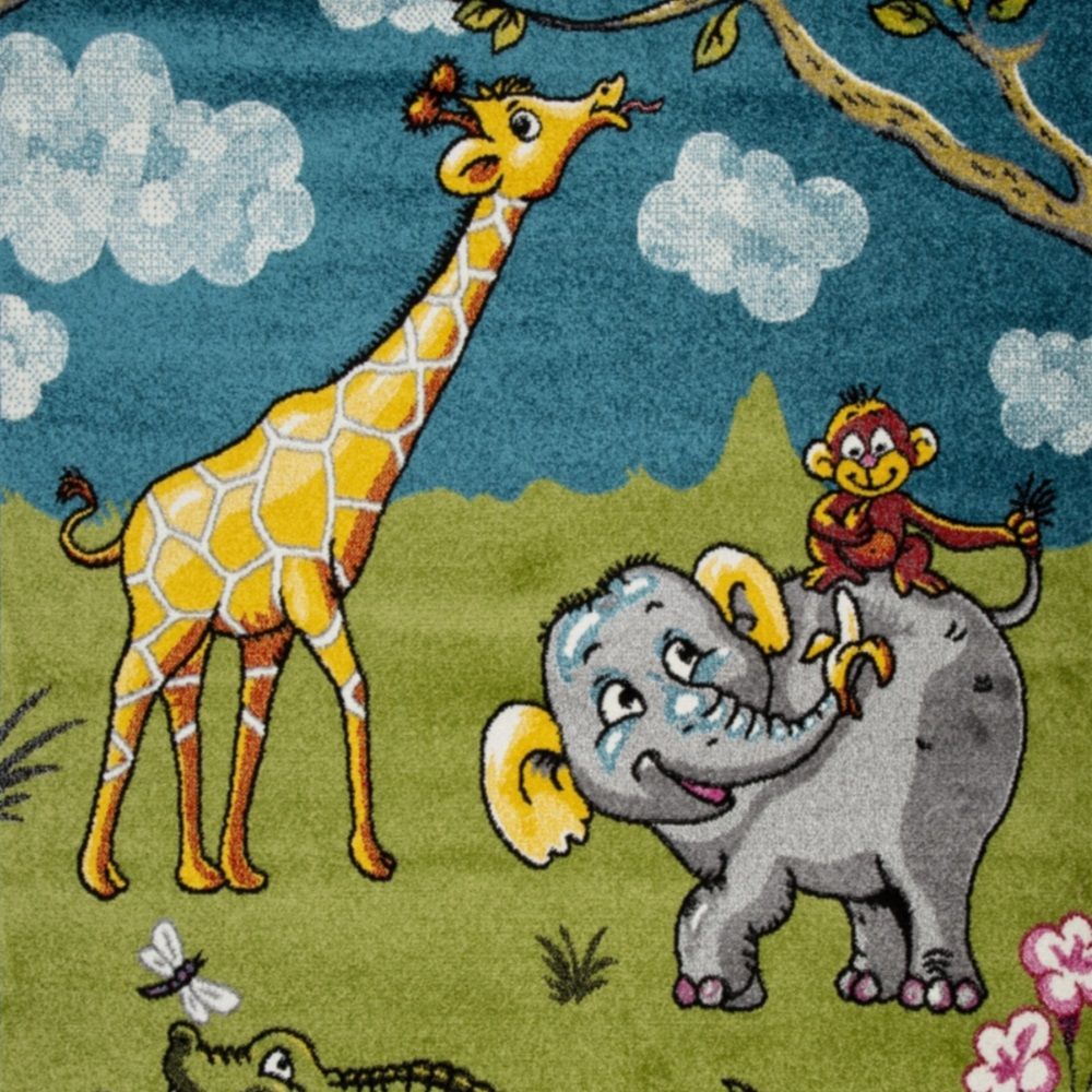 Ковер детский Art Kids Merinos LM15 1,5х2,3 м зеленый