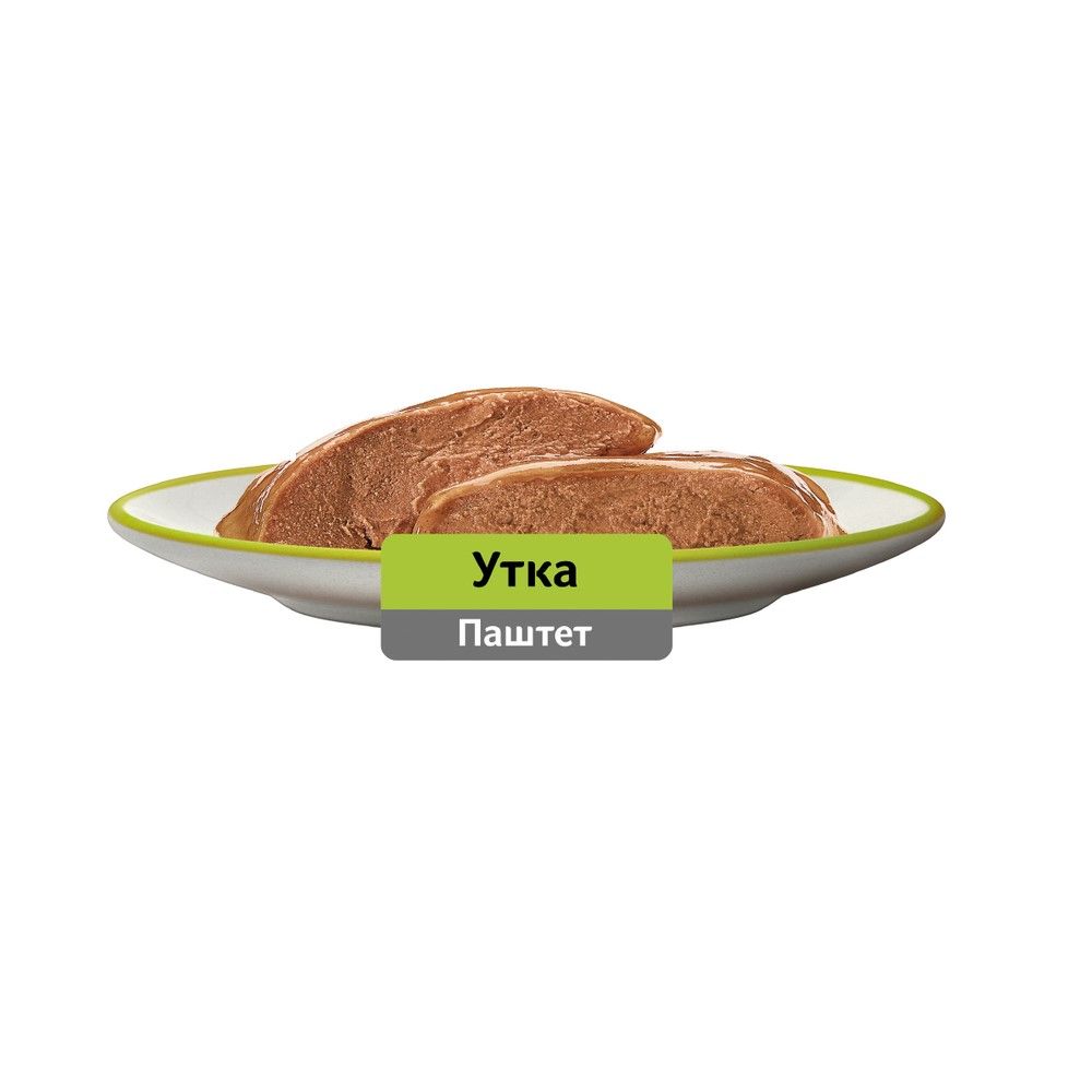 Корм для кошек влажный Whiskas Паштет с уткой 75 г