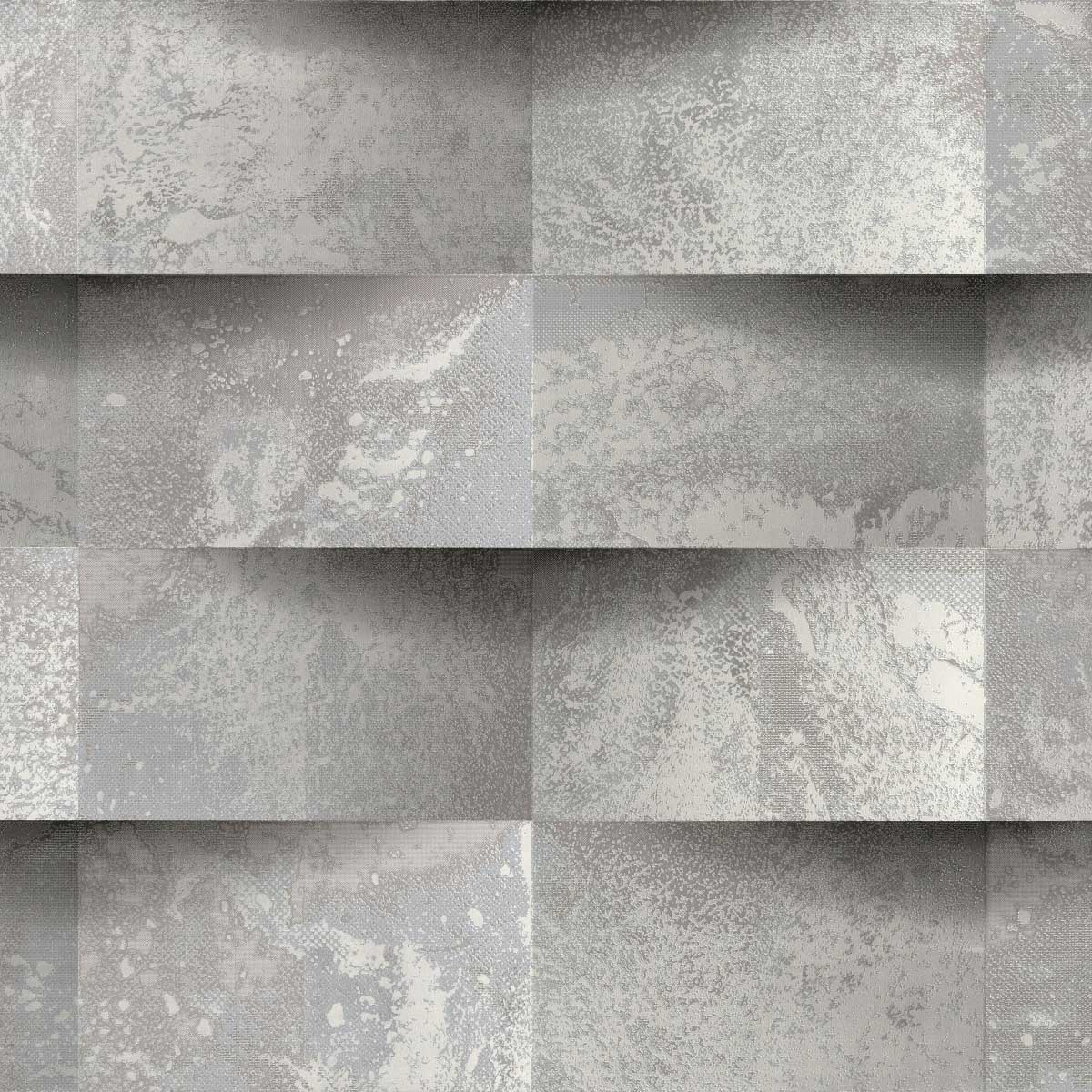 Обои 75171-48 WallDecor 1,06x10,05 м Мегаполис кирпич стена серый