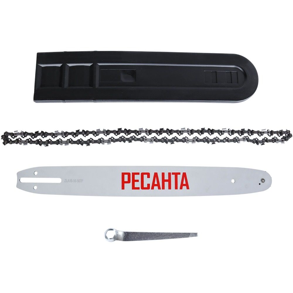 Пила цепная электрическая Ресанта ЭП-2216П 2200Вт шина 16"/40 см