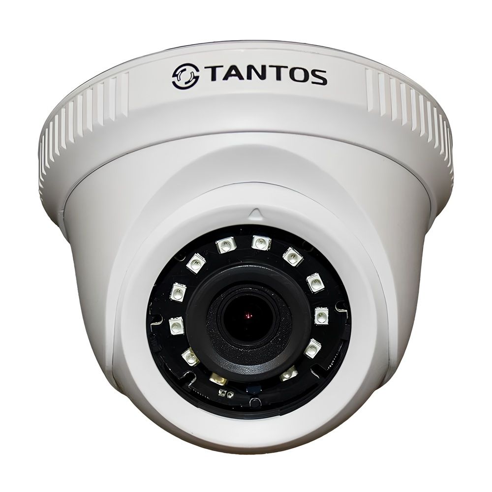 Видеокамера Tantos TSc-E2HDf 2.8 мм белый 2 Мп (1920х1080х25к/с) день/ночь