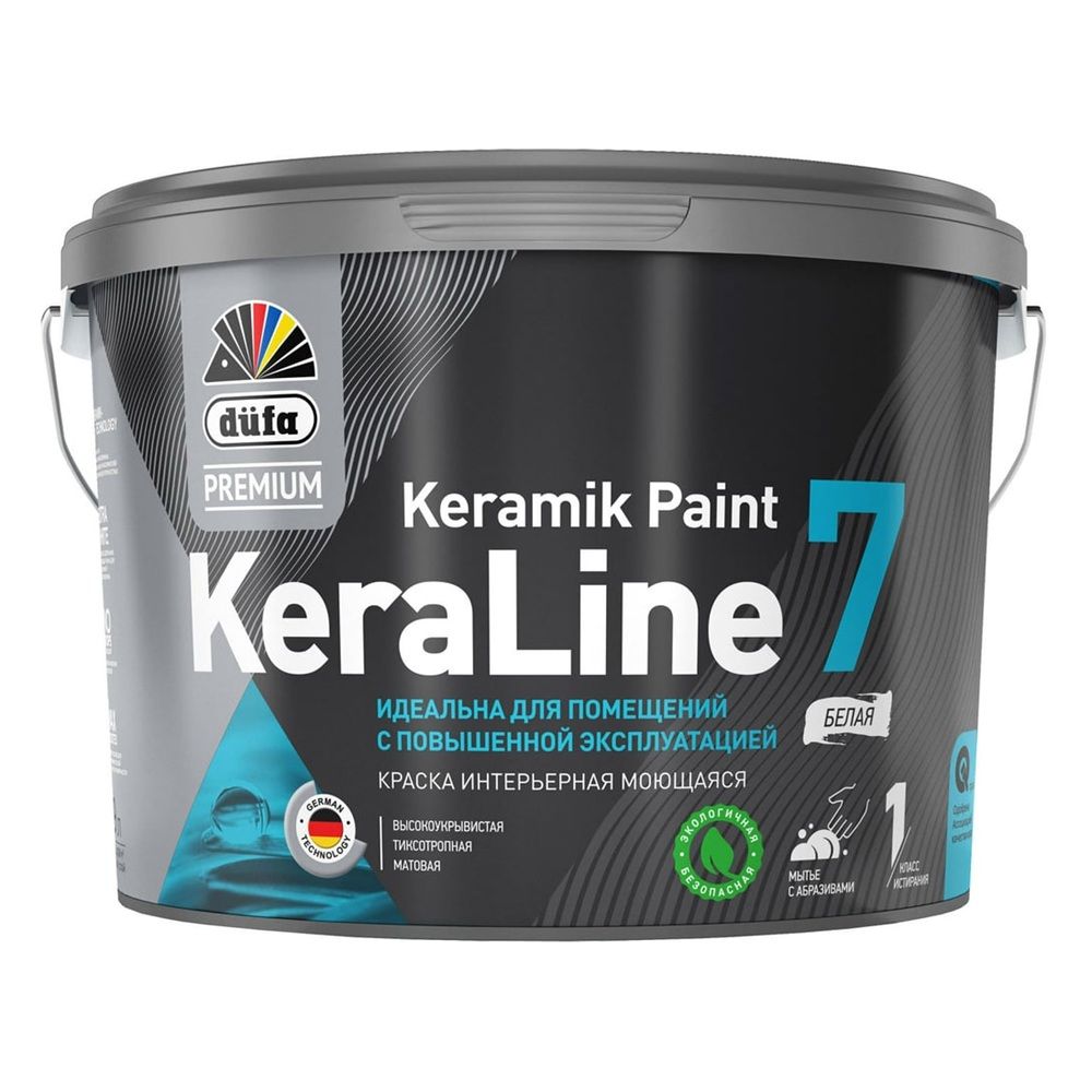 Краска Dufa Premium ВД KeraLine 7 база1  2.5л