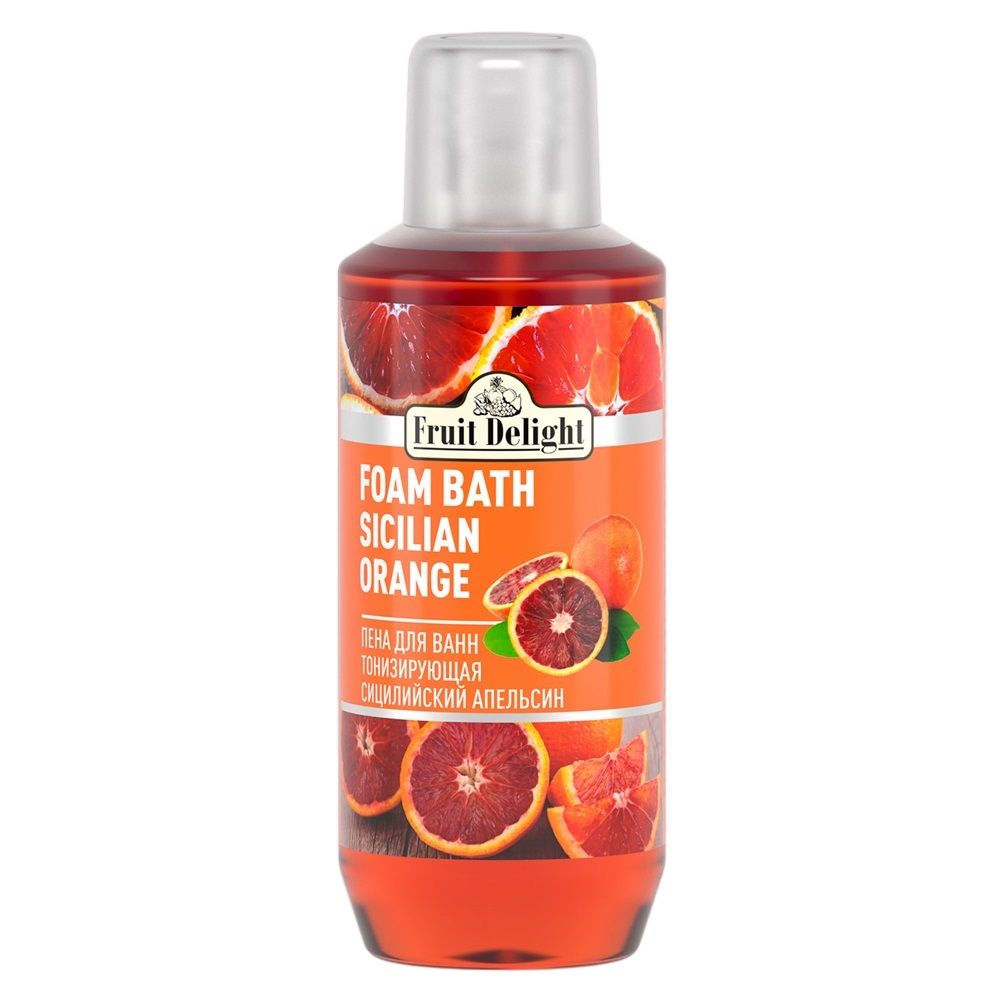 Пена для ванн Fruit Delight Тонизирующая Сицилийский апельсин 1 л
