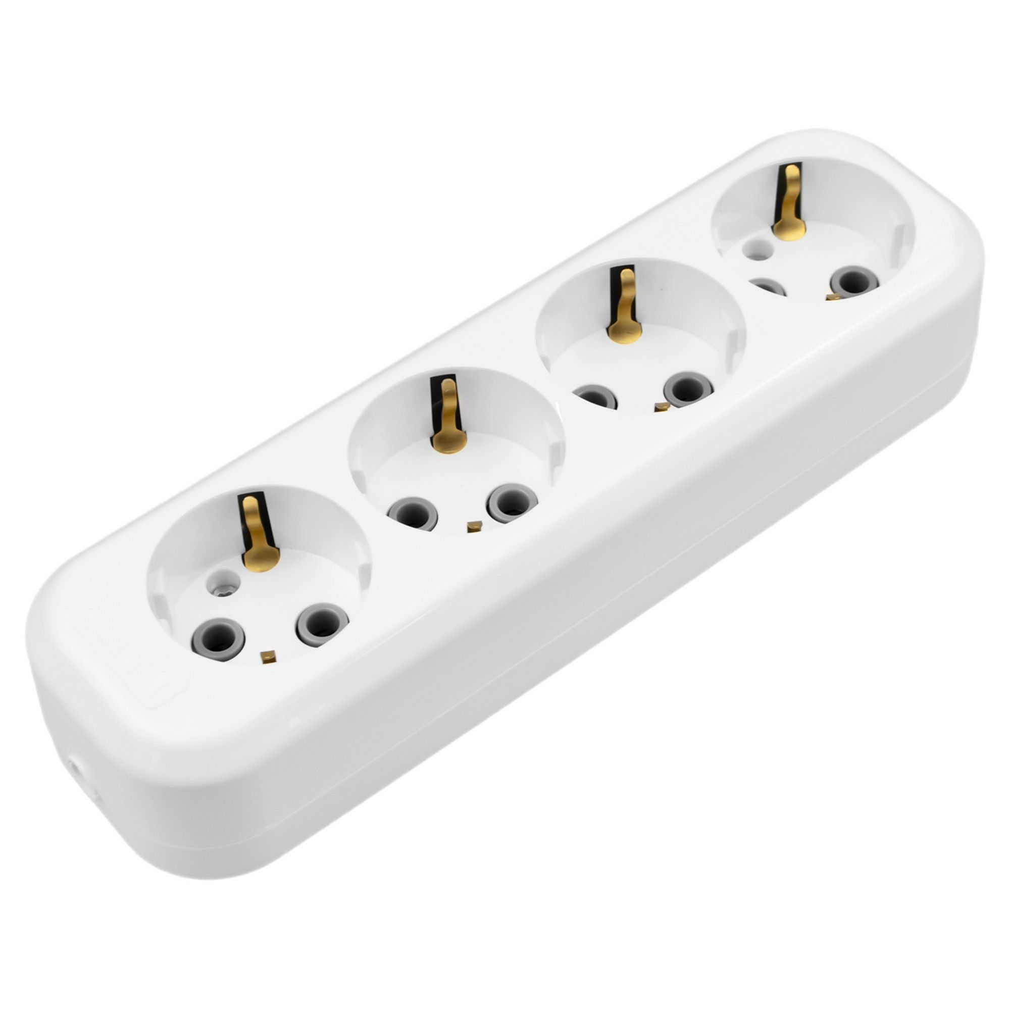 КОЛОДКА 4-местная с заземл LUX У4-Е 250В 16А