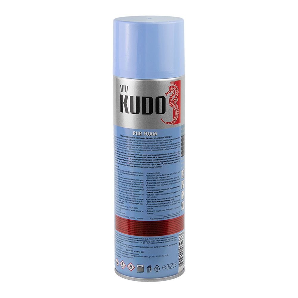 Пена бытовая KUDO HOME 20+  650мл