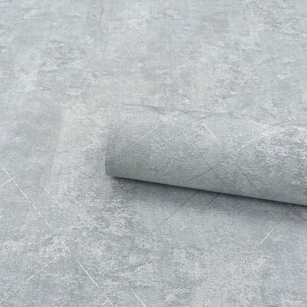 Обои Erismann Lines 60990-04 серые геометрия 1,06х10 м