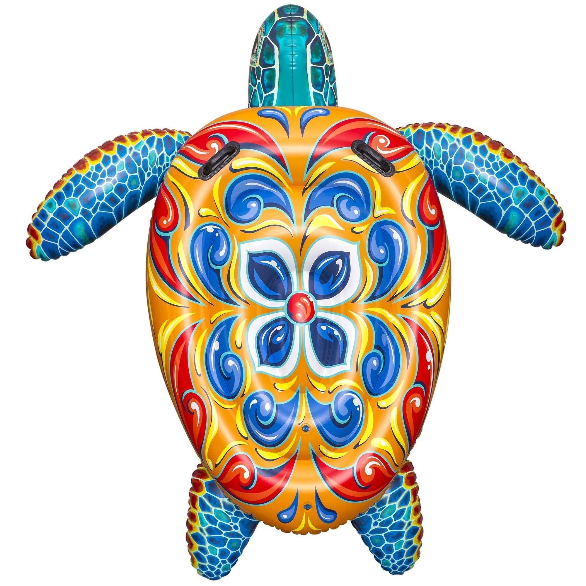 Игрушка надувная для плавания 183х173 см до 85 кг Bestway Mediterranean Turtle 41523