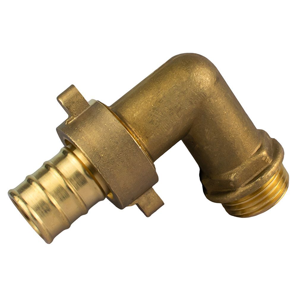 Переходник для шланга угловой 18х1/2" НР разъемный Aquasfera 9106-02