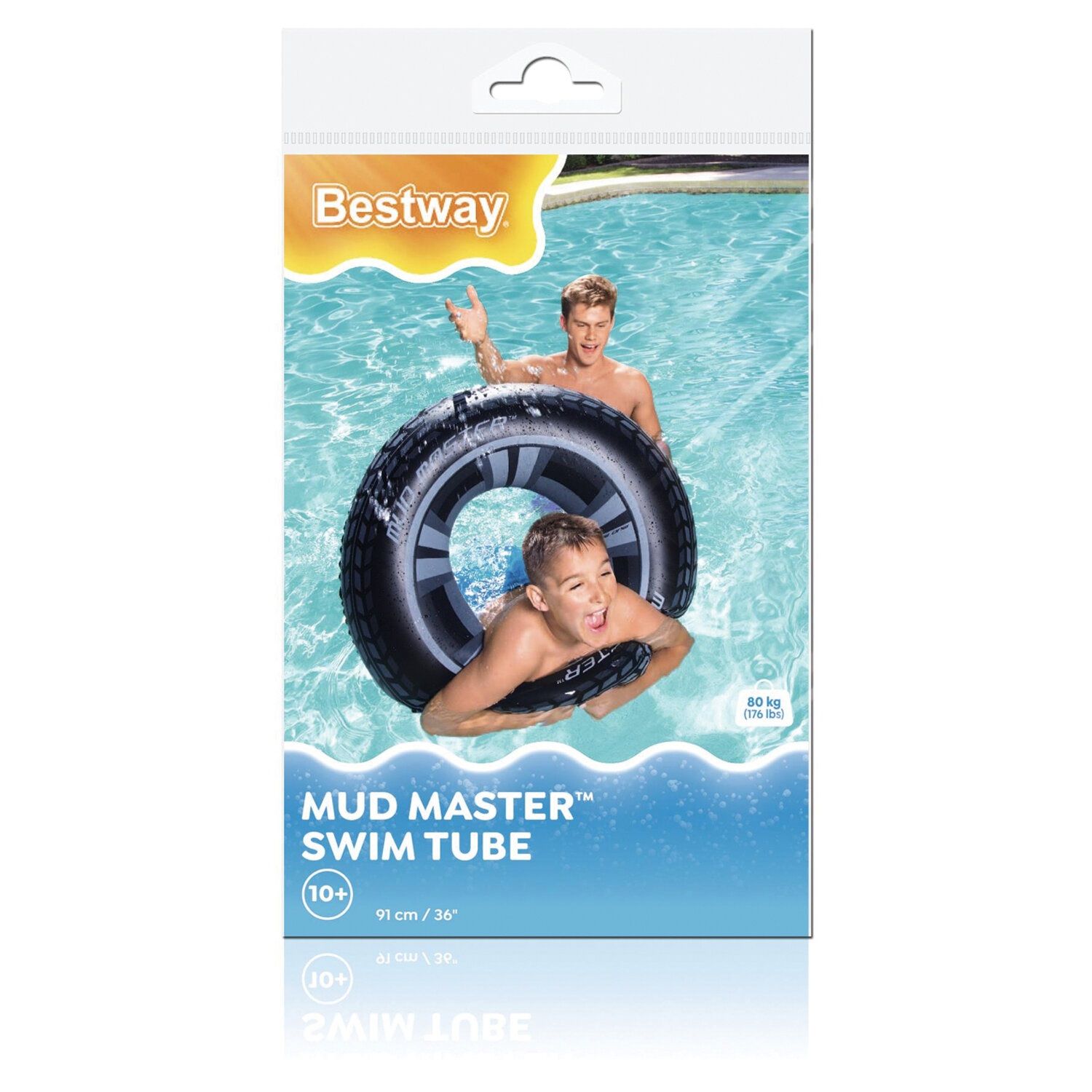 Круг для плавания 91 см от 10 лет Bestway Mud Master