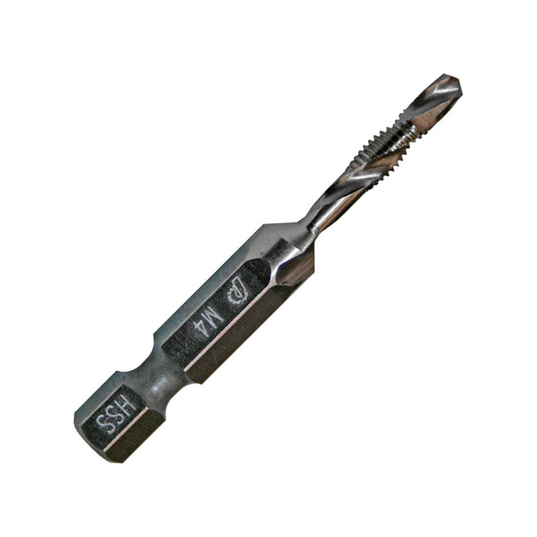 Сверло метчик 4х0,7х52 мм HEX 1/4' Практика 774-979