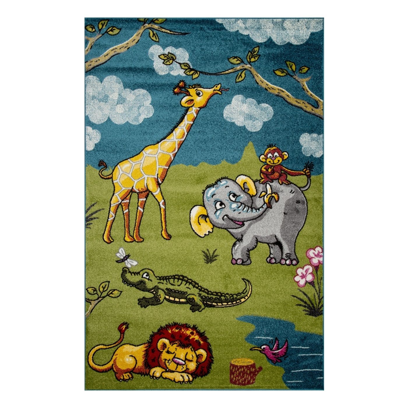 Ковер детский Art Kids Merinos LM15 1х1,5 м зеленый