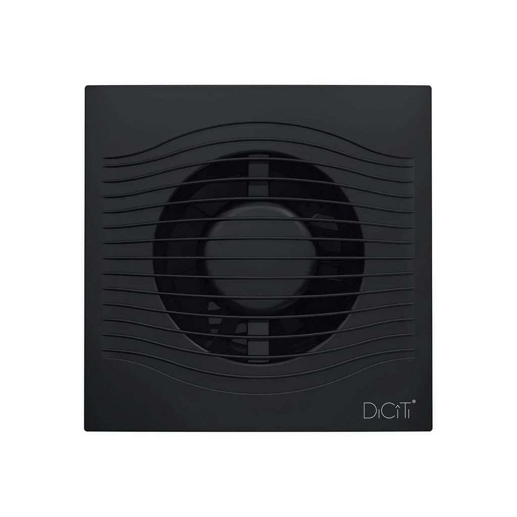 Вентилятор осевой D 100,  SLIM 4C Matt black