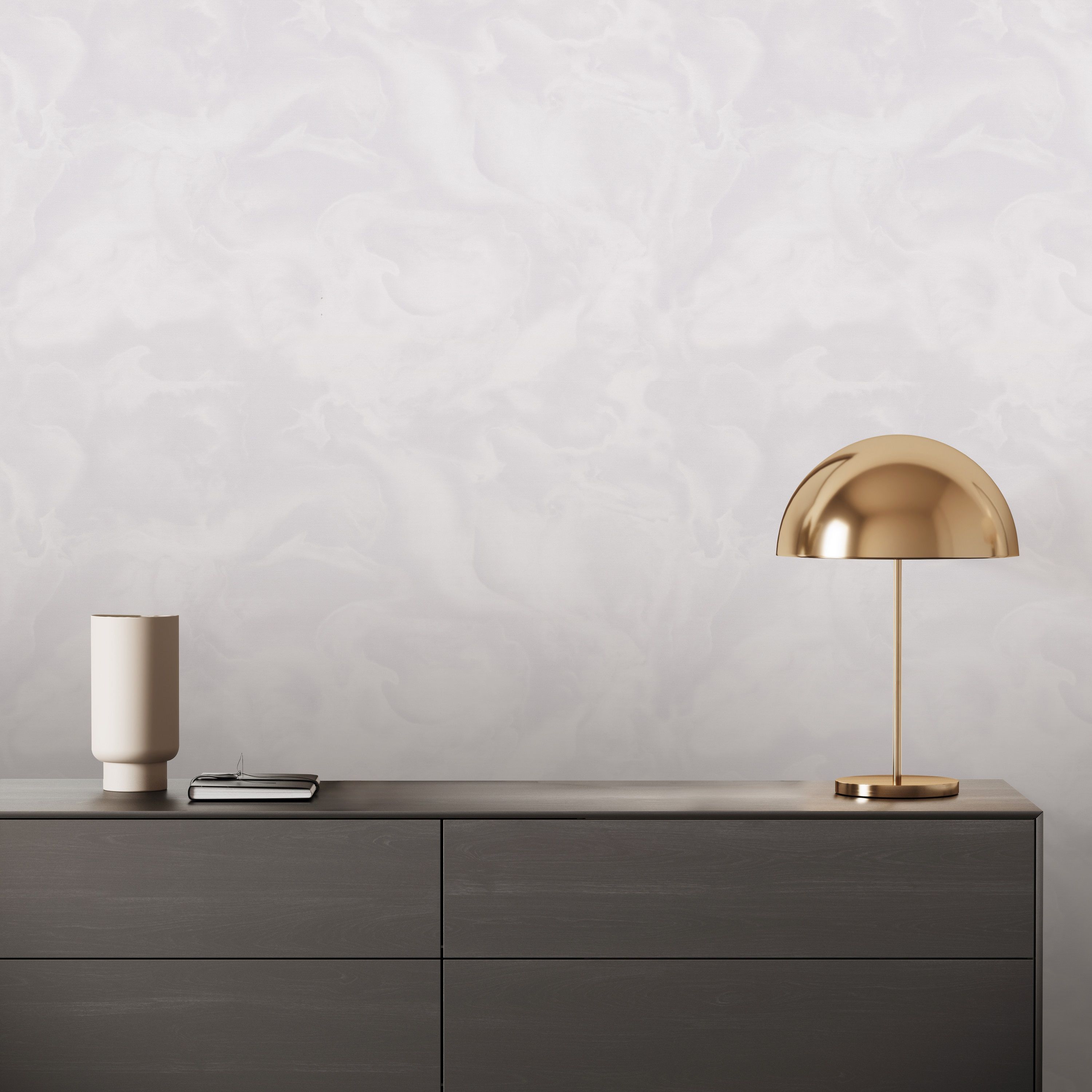 Обои Euro Decor Floravento 7325-12 пудровые штукатурка 1,06х10,05 м