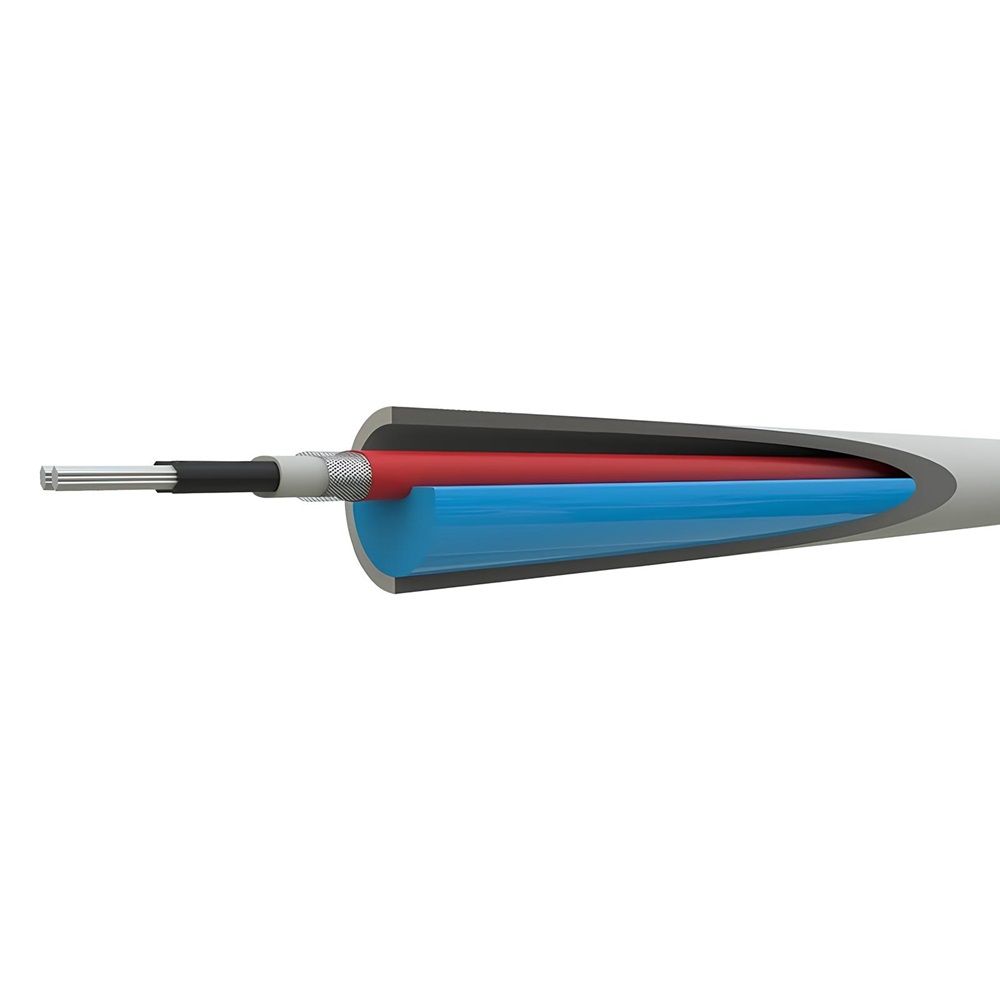 Кабель греющий саморегулирующийся пищевой ECO Line 10HTM2-CT 10 м 100Вт Rexant 51-0605