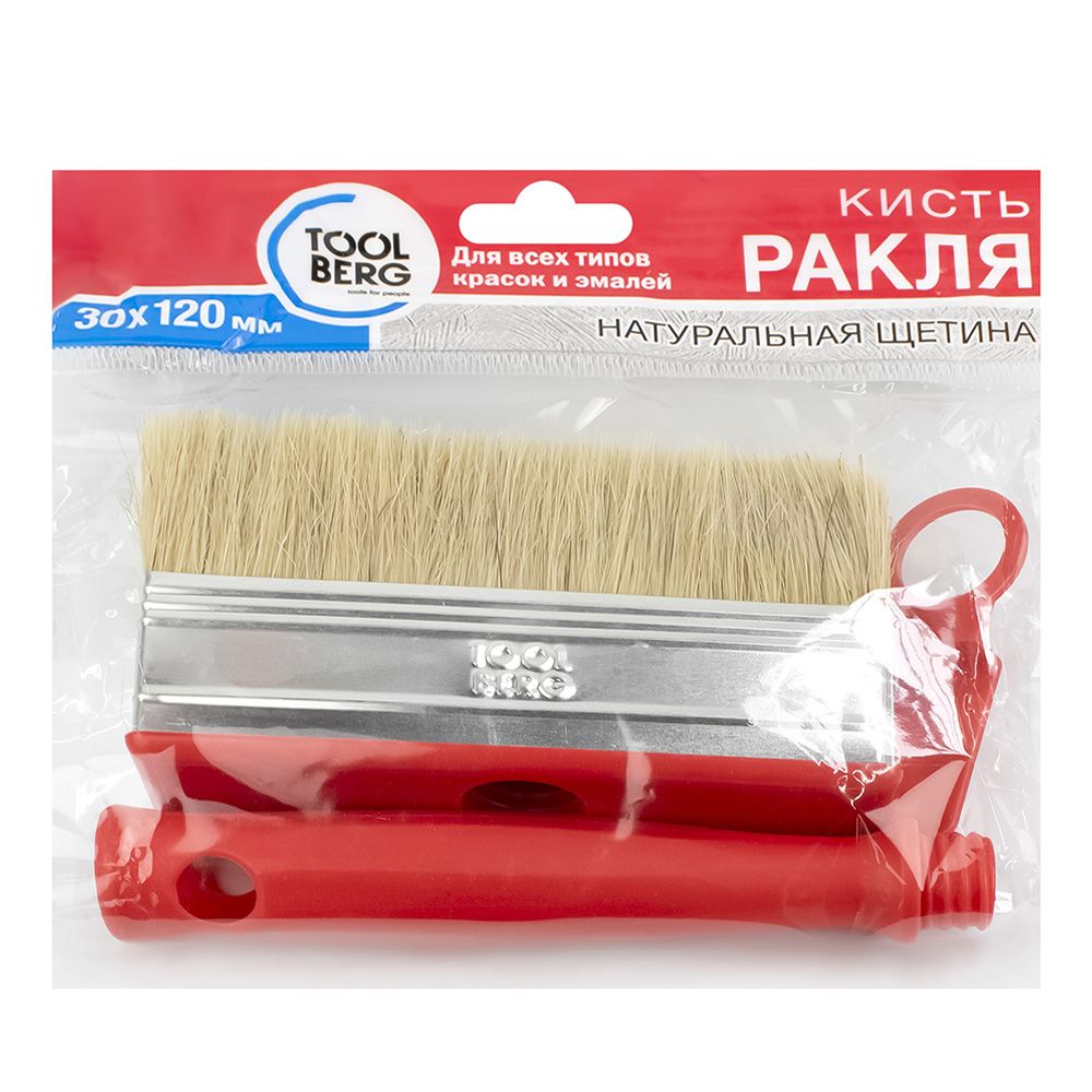 Кисть ракля 3х12 см белый 96 T4P 0106112