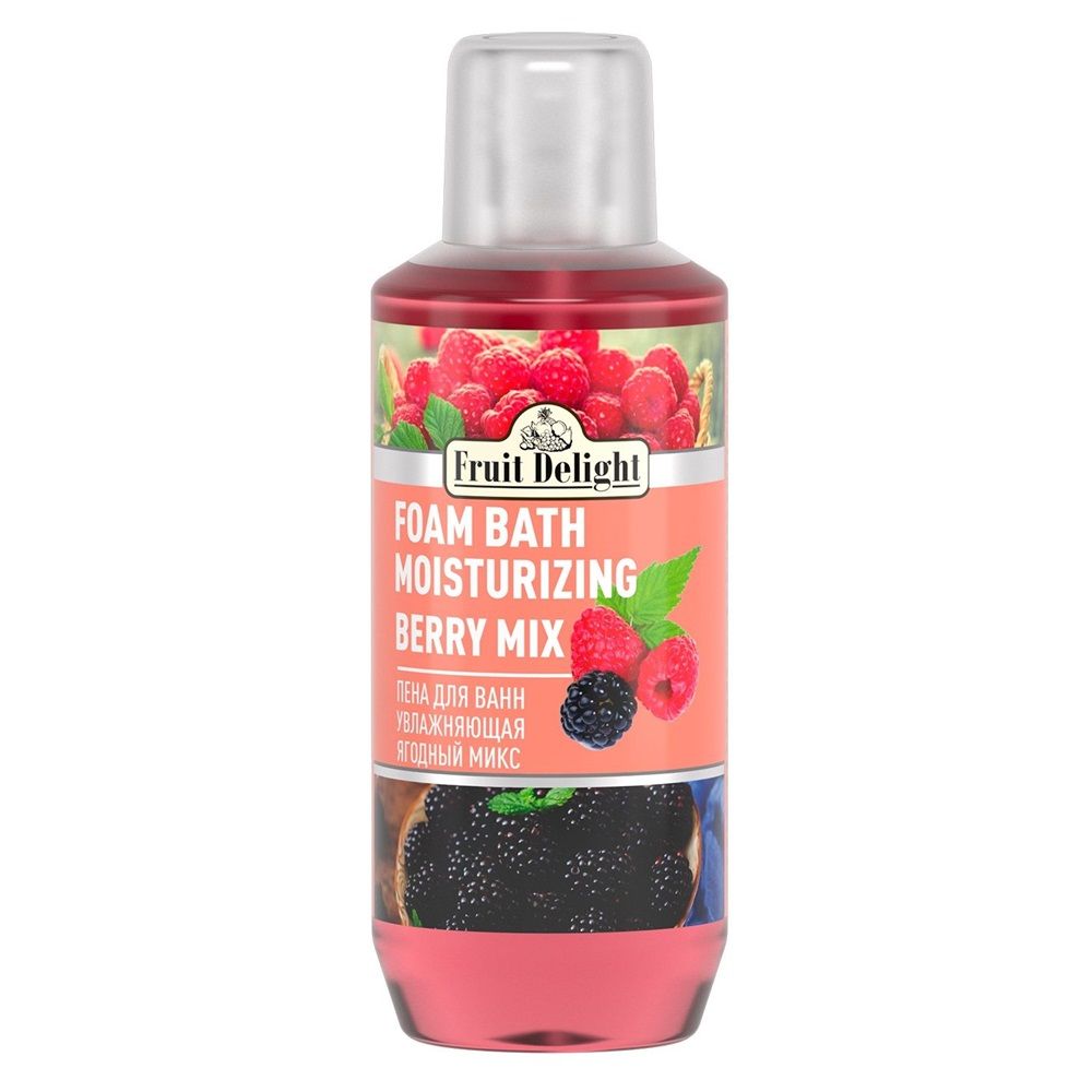 Пена для ванн Fruit Delight Увлажняющая Ягодный микс 1 л