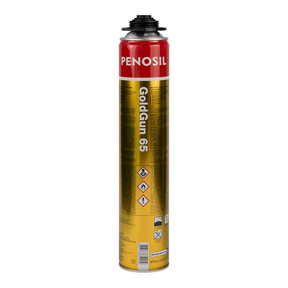 Пена монтажная профессиональная Пеносил GOLD GUN 65L 0.875л
