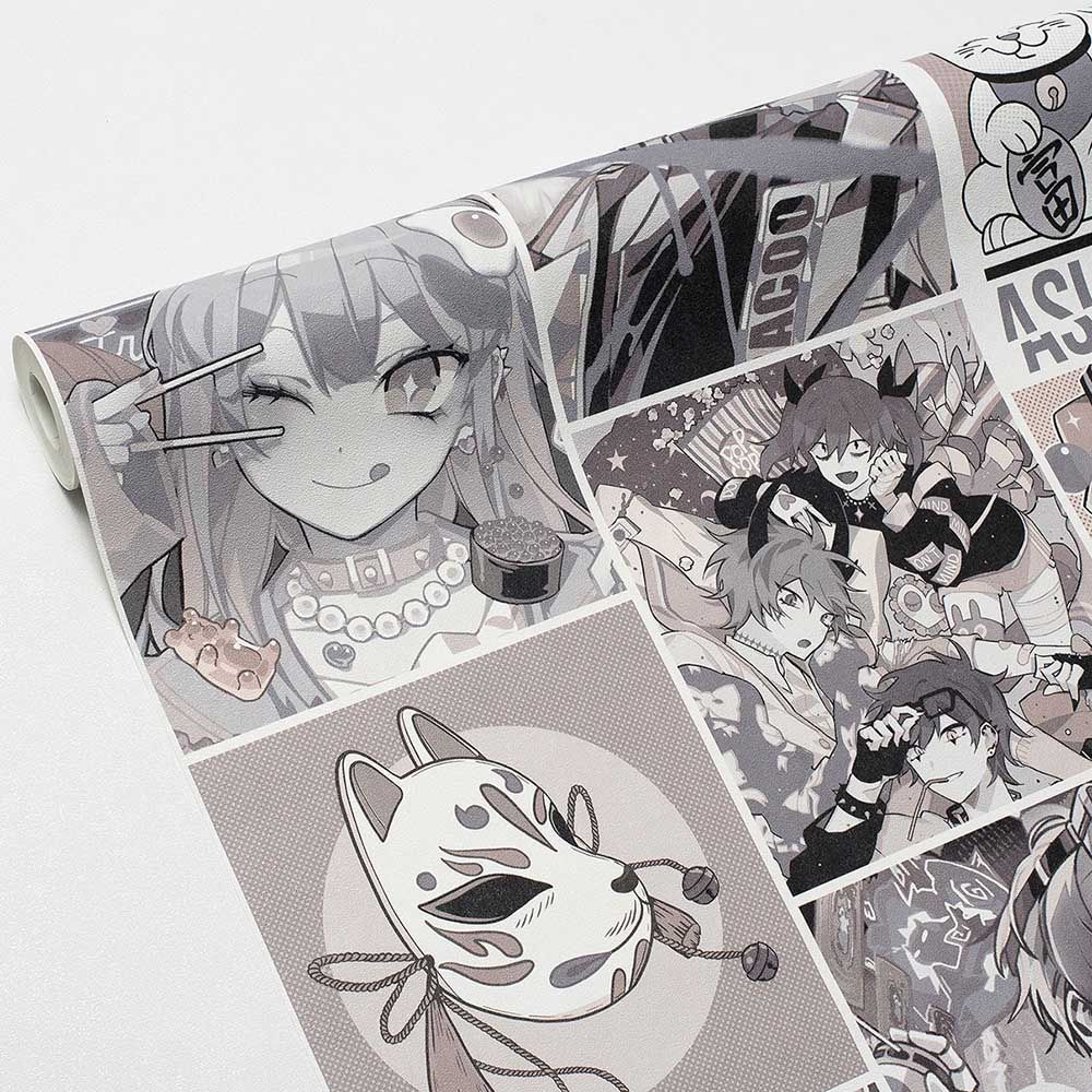 Обои Ateliero Anime 88191-15 бежевые детские 1,06х10 м